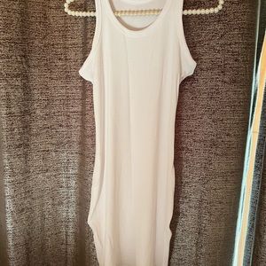White tank top dress! So cute and new in package.